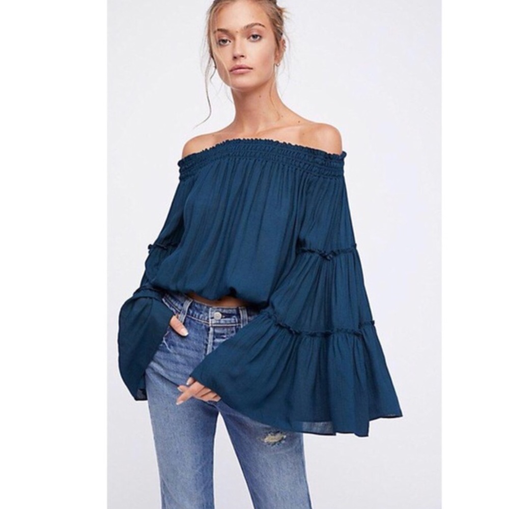 Free People Free Spirit Off Shoulder Top
